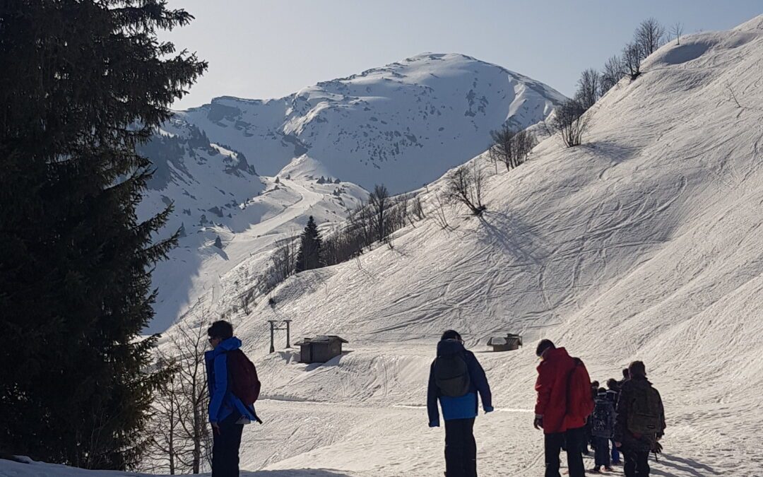 28 mars : Premier matin à Châtel!